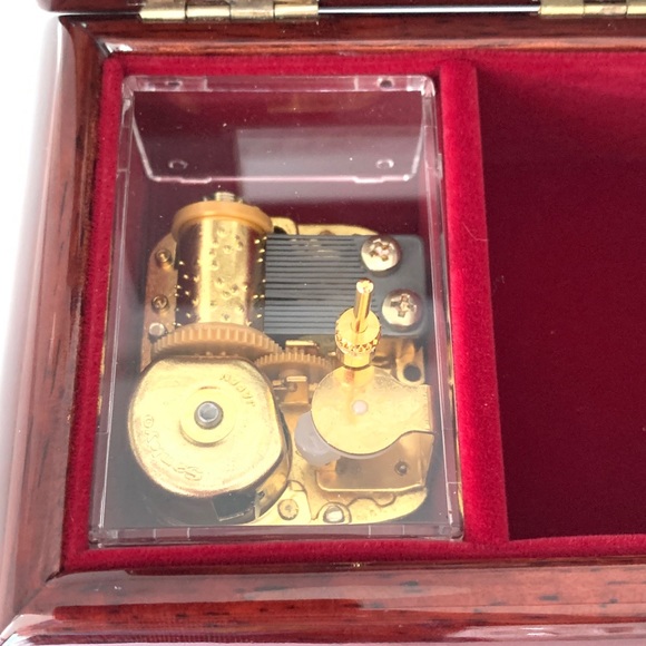 Vintage Japanese Sankyo Square Music Box - Picture 3 of 4